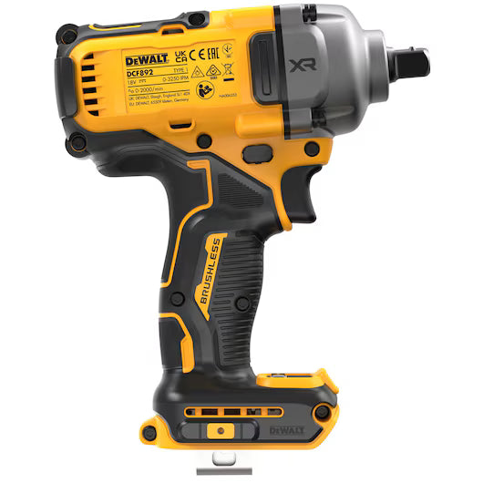 Dewalt DCF892N-XJ 18V XR Brushless 1/2" impact driver 18V