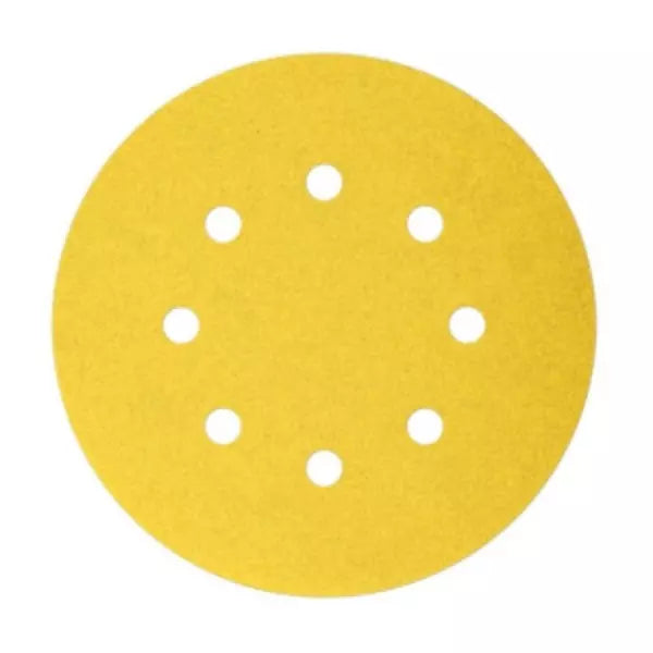 Bosch 2608601653 C411 125 mm 80-Grit Hook and Loop Sanding Sheet pack of 50 pcs