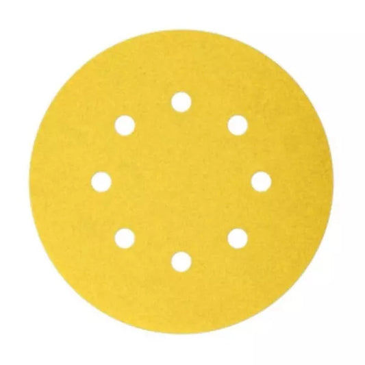 Bosch 2608601653 C411 125 mm 80-Grit Hook and Loop Sanding Sheet pack of 50 pcs