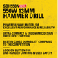 SDH550N-IN - 550W 13mm Hammer Drill