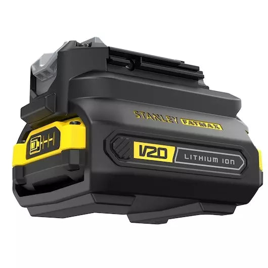 STANLEY Battery Adaptor Black and Yellow, SBA100-B1