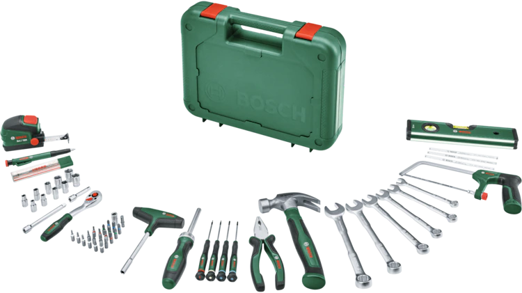 Bosch 1600A02ZB3 Advanced Hand Tool Set 64-Piece