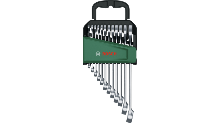 Bosch 1600A02Z9D Combination Wrench Set 12-Piece