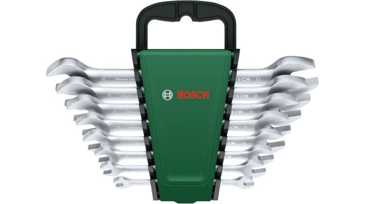 Bosch 1600A03HM8 Double Open-End Wrench Set 8-Piece