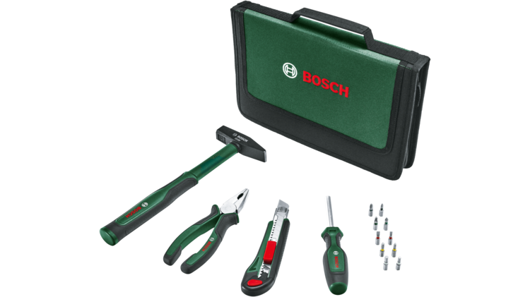 Bosch 1600A02BY3 Easy Starter Hand Tool Set 14-Piece
