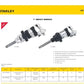 Stanley 1 Inch Impact Wrench, 4000 RPM Speed & 2168 Nm Max. Torque (97-558LA)
