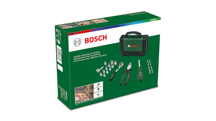 Bosch 1600A02BY2 Mobility Hand Tool Set 26-Pieces