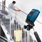 Bosch Professional GLL 3X Line Laser – 15m – Self Levelling – Interior Tool (4 x 1.5 v LR6 battery) (Blue)
