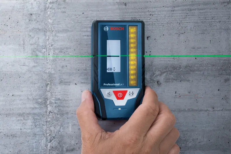 Bosch LR 7 laser receiver for green and red laser lines
