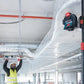 Bosch GLL 3-80 Professional Line Laser Level, 3 x 360° Red Laser Lines, 30m Range (120m with Receiver), Self-Levelling, ±0.3 mm/m Accuracy, IP54 Dust & Water Resistant, Tripod Compatible