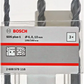 Bosch 5 pcs SDS Plus-1 Concrete Drill Bit Set 2608579119