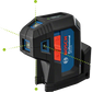 Bosch GPL 5 G Professional 5-Point Laser Measure, Green Laser, 30 m, IP 65, Two Position Switch, Integrated Rotation Mount, 0.35 kg