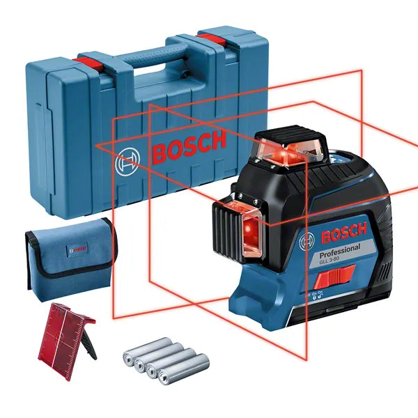 Bosch GLL 3-80 Professional Line Laser - tile & ceiling work