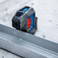 Bosch GPL 3 G Professional 3-Point Laser Measure, Green Laser, 30 M, IP65, Integrated Rotation Mount, 0.35 kg + 2 x 1.5 V LR6 battery (AA)