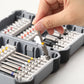 Bosch 2608522421 Pick & Click Extra Hard Screwdriver Bits Mixed Set, 44-piece
