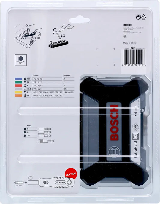 Bosch 2607017692 45-piece Customisable Screwdriver Bit Set