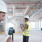 Bosch GLM 100-25 C Professional Laser Measure, 100m Range, Inbuilt Camera Viewfinder, IPS Display, Bluetooth Connectivity for Data Transfer,
