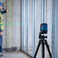 Bosch Professional GLL 50 G Line Laser - Green Laser Technology, 15m, Compact Design & IP55 Protection, Tripod Thread, 1/4", 2 x 1.5 V LR6 (AA), 3.7V Li-ion Battery, 1