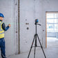 Bosch Professional GLL 50 G Line Laser - Green Laser Technology, 15m, Compact Design & IP55 Protection, Tripod Thread, 1/4", 2 x 1.5 V LR6 (AA), 3.7V Li-ion Battery, 1