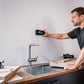 BOSCH GMS 120-27 Professional Wall Scanner Detector-Finds Metals, Live Wires, Wooden Studs in Drywalls, IP54 Dust & Splash Protection, 120 mm Range, Includes Pouch & Batteries