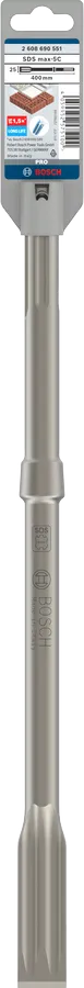 Bosch 2608690551 SDS max-5C Flat Chisel For rotary hammers, For breakers