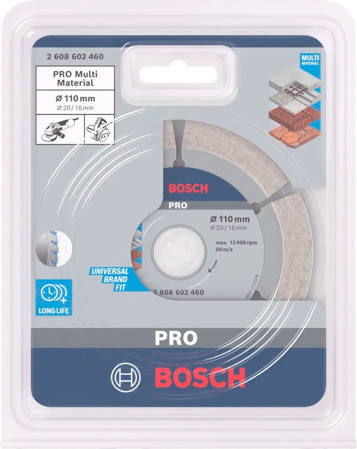 Bosch 2608602460 Multi Material Diamond Cutting Disc
