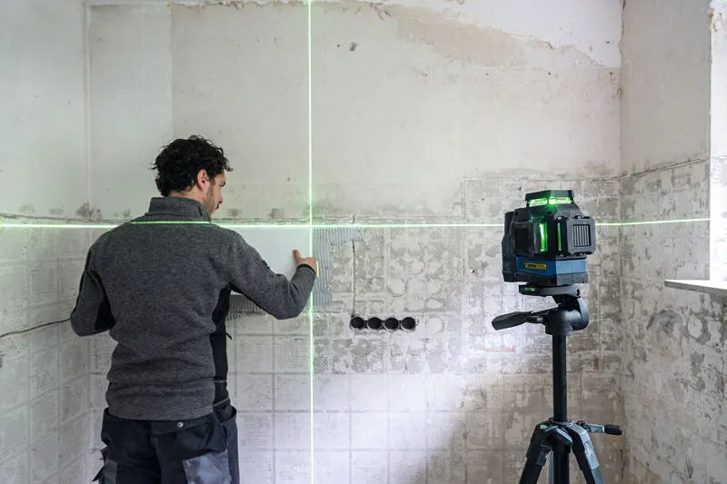 Bosch GLL 100-33 CG green 3x360 line laser with app control
