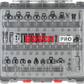 Bosch 2607017475 PRO Router Bit 8mm Mixed Set, 30 pcs