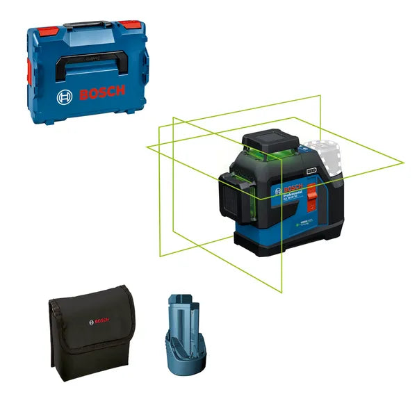 Bosch GLL 90-33 XG green 3x360 line laser