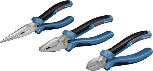 Bosch 1 600A01 6BG Pliers Set 3 pcs