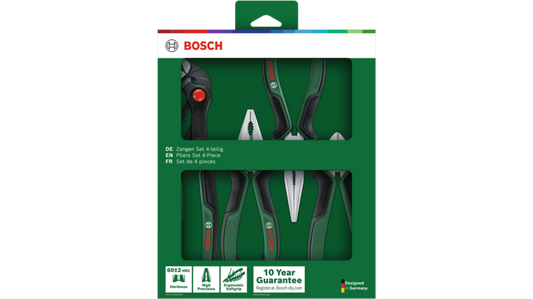 Bosch 1600A02W7K Pliers Set 4-Piece - plumbing