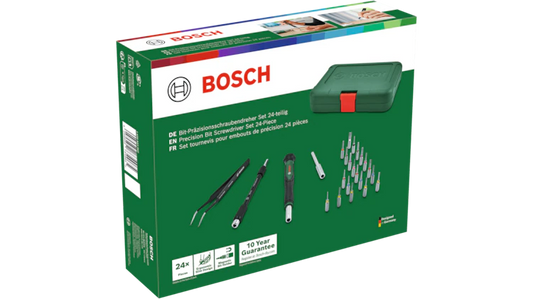 Bosch 1600A039HT Bit Screwdriver Set 24-Piece