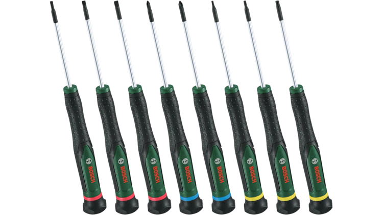 Bosch  1600A02Z9M Precision Screwdriver Set 8-Piece