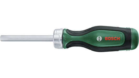 Bosch 1600A032V0 Bit Ratchet Screwdriver + 12 Bits