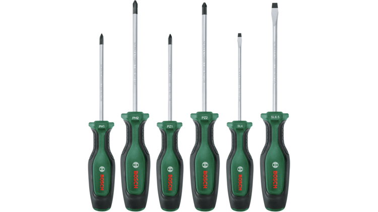 Bosch 1600A02BX7 Screwdriver Set 6-Piece