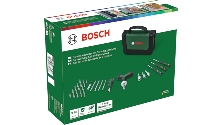 Bosch 1600A039HX Screwdriving Set 31-Piece Mixed
