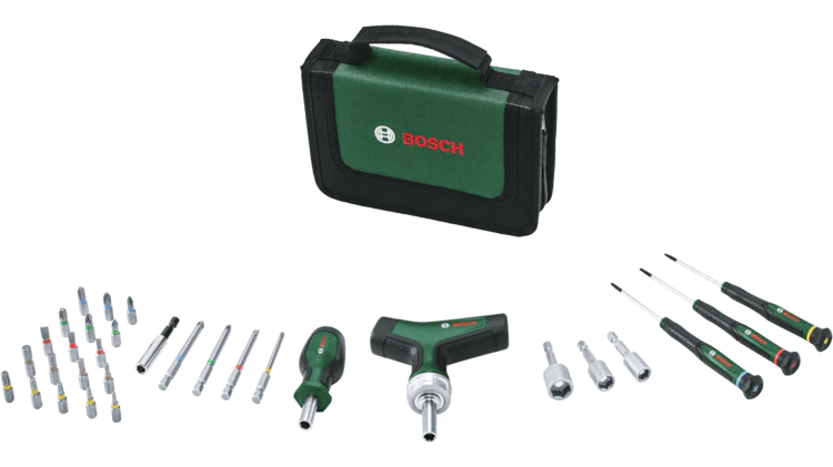 Bosch 1600A039HX Screwdriving Set 31-Piece Mixed