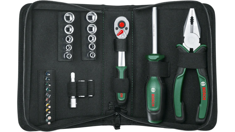 Bosch 1600A02BY2 Mobility Hand Tool Set 26-Pieces