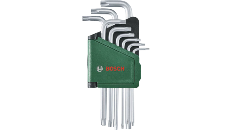 Bosch 1600A02Z9C Torx Key Set 9-Pieces