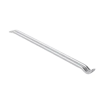 GROZ Tyre Lever with Hook and Taper Ends| Ideal for Tyre Removal of Motorbikes| Corrosion Resistant| High Strength Construction| Length: 400 mm| TLVR/16