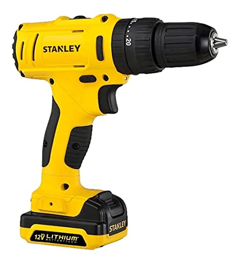 Stanley SCH121S2KA-B1 12V Hammer drill with 100 pcs Accessories