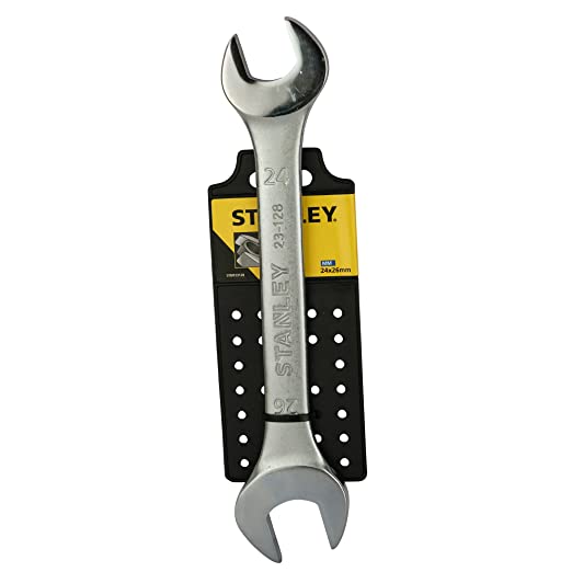 Stanley STMT23128 DOUBLE OPEN END SPANNER 24X26MM