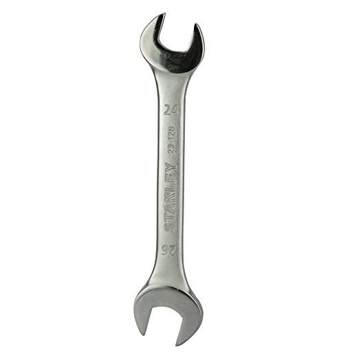 Stanley STMT23128 DOUBLE OPEN END SPANNER 24X26MM