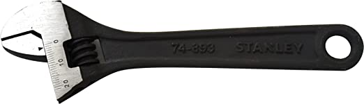 Stanley STMT74893-8 ADJUSTABLE SPANNER, PHOSPHATE FINISH, 150MM-6"