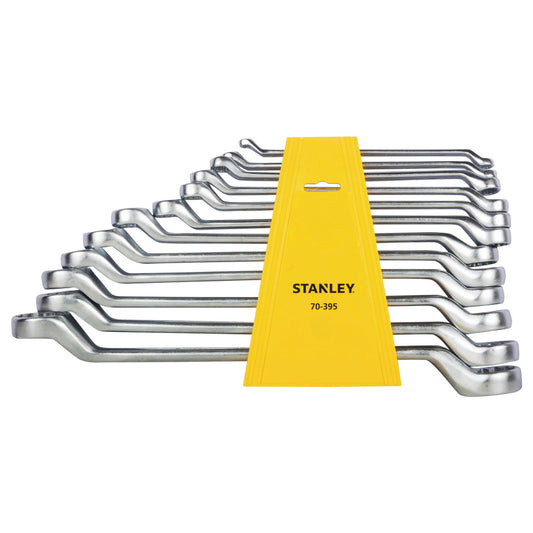 Stanley 70-395E 12PCS SHALLOW OFSET BIHEX SPANNER SET ,6X7-30X32MM