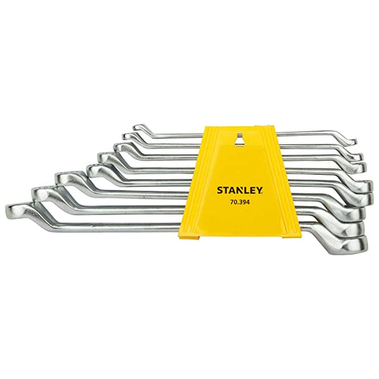 Stanley 70-394E 8PCS SHALLOW OFSET BIHEX SPANNER SET ,6X7-20X22MM