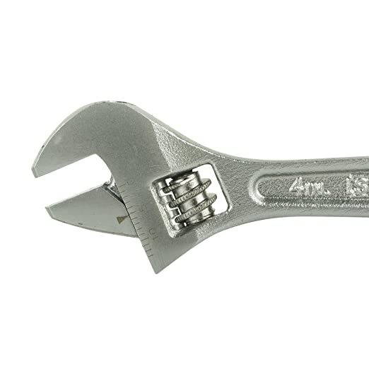 Stanley 1-87-430 ADJUSTABE SPANNER CHROME PLATED 100MM