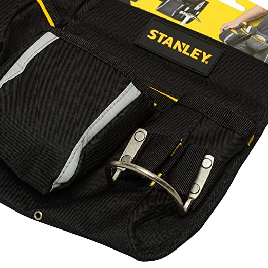 STANLEY STST511304 Hardwearing Strong and Durable Denier Fabric Tool Apron (11 Pockets)