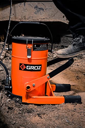 Groz FOP/10A FOOT OPERATED GREASE PUMP High pressure portable foot operated pump