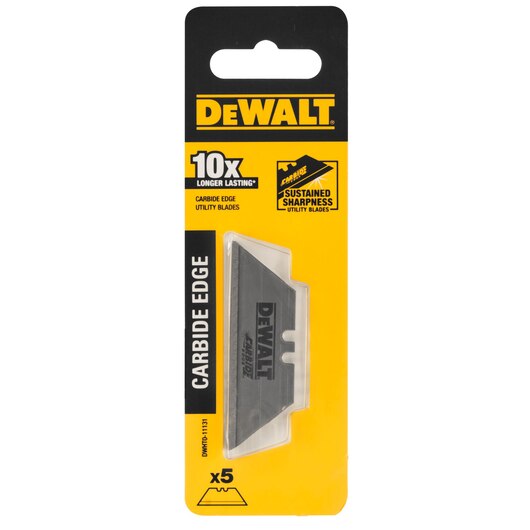 Dewalt DWHT0-11131 5Pk Tungsten Carbide Utility Blades